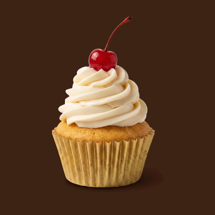 Cherry Cobbler cupcake