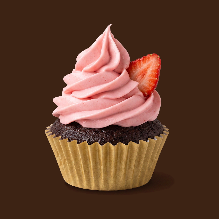 Chocolate Strawberry cupcake