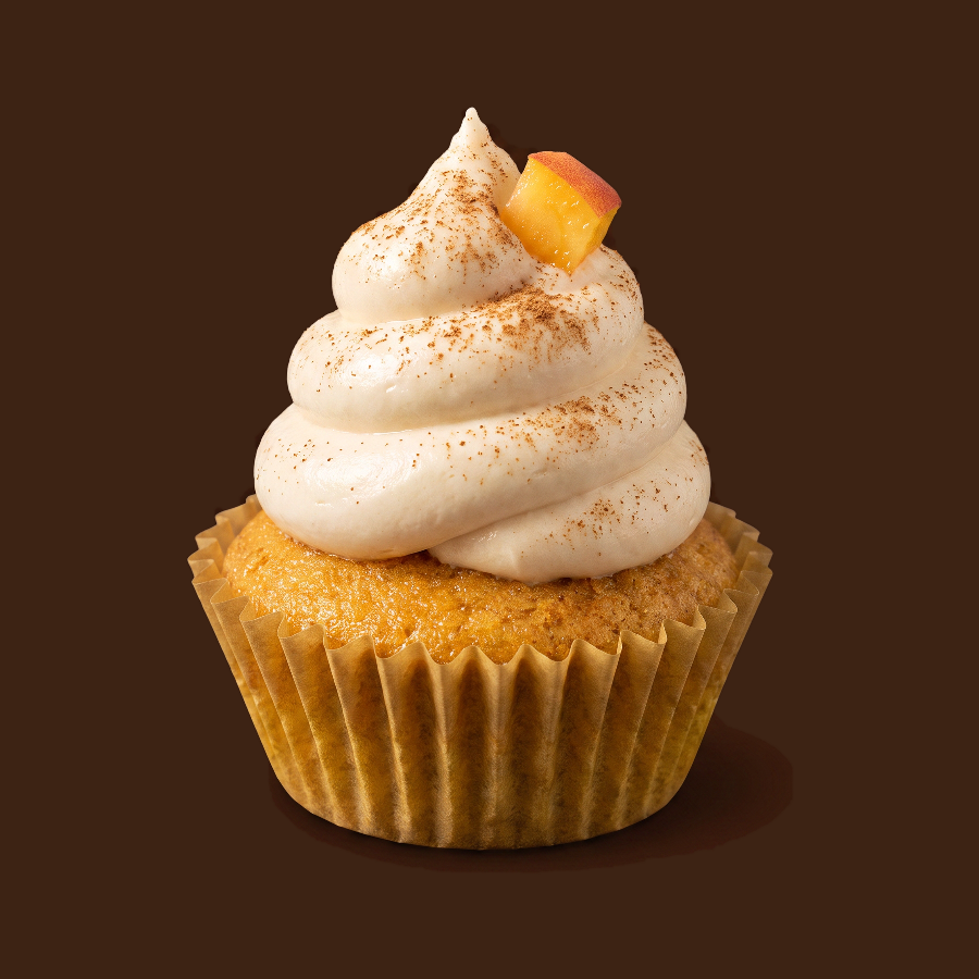 Peach Cobbler cupcake